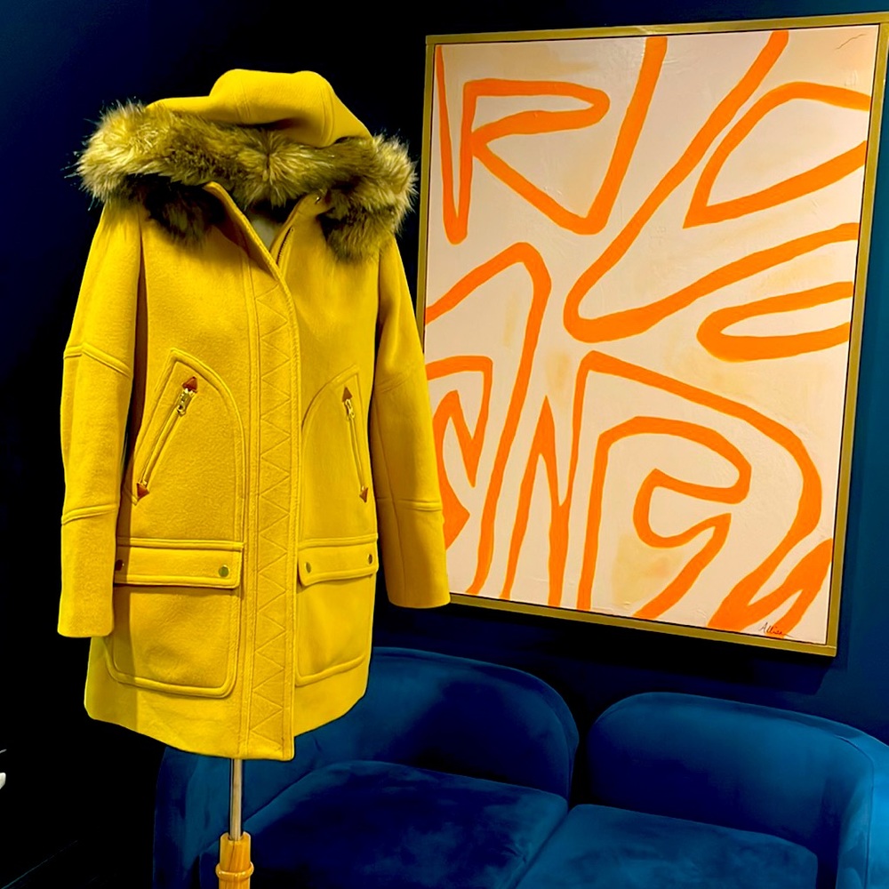 JCrew Nello Gori wool coat